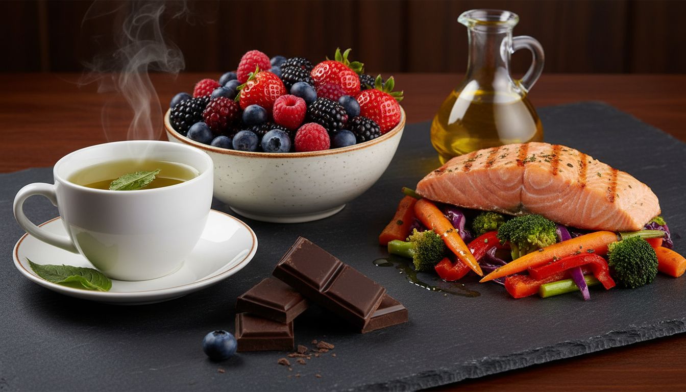 Anti-inflammatory foods for healthy aging