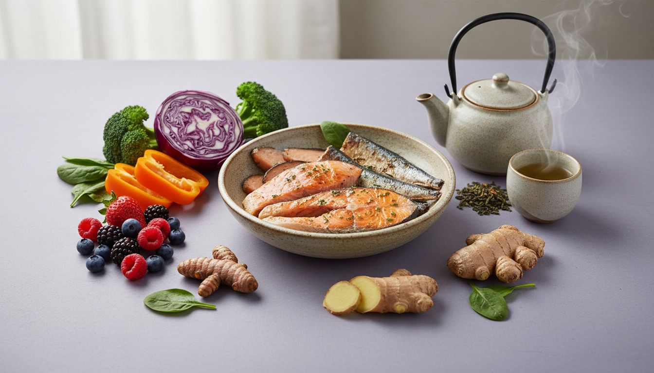 Anti-inflammatory foods for fibromyalgia