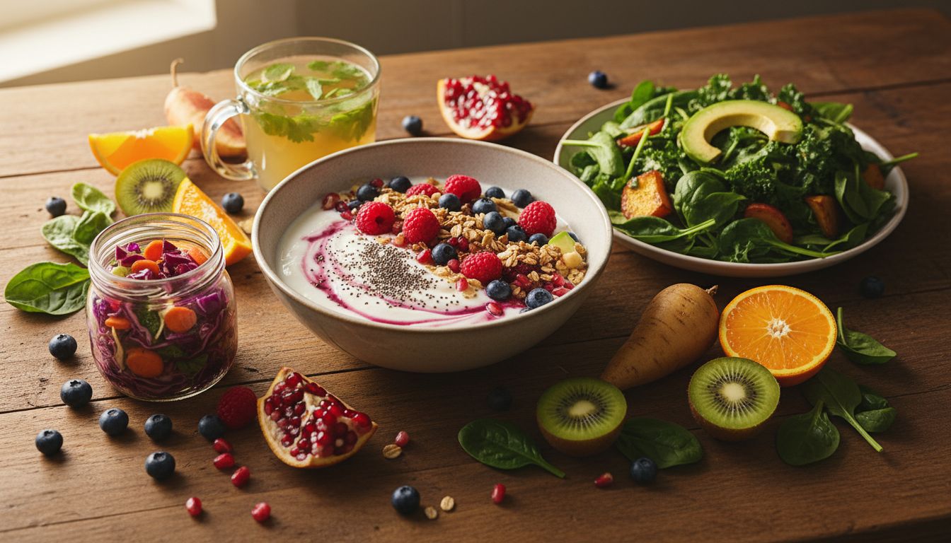 Anti-inflammatory foods for gut health