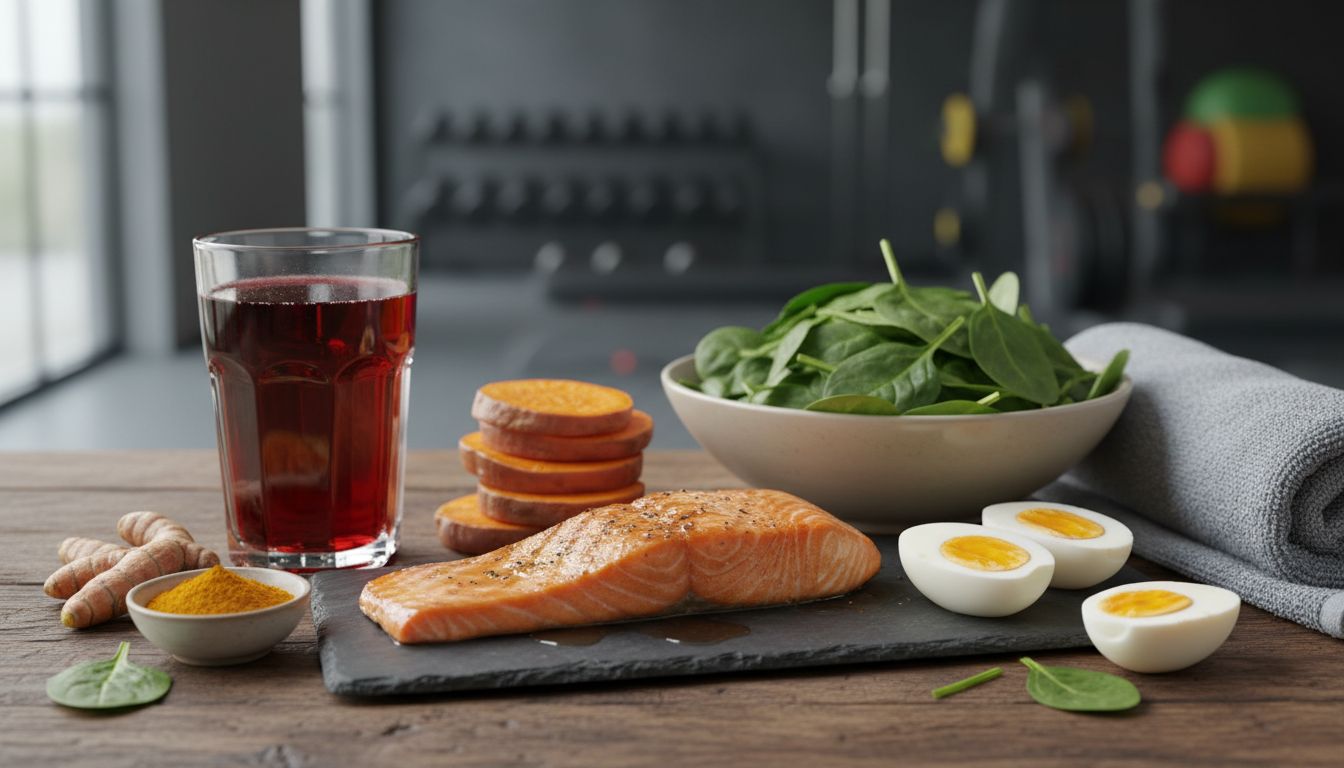 Anti-inflammatory foods for muscle recovery