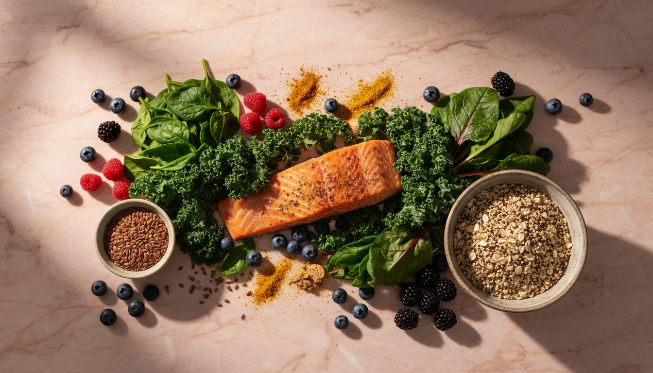 Anti-inflammatory foods for pcos (polycystic ovary syndrome)