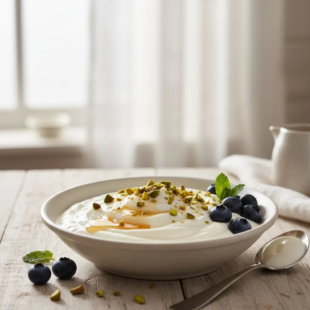 Yogur griego — puntuación inflamatoria 4/10