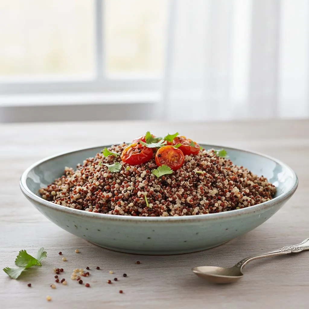 Quinoa — puntuación inflamatoria 3/10