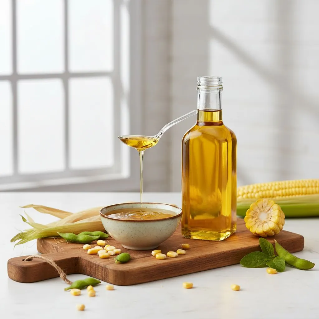 Aceite vegetal refinado — puntuación inflamatoria 8/10