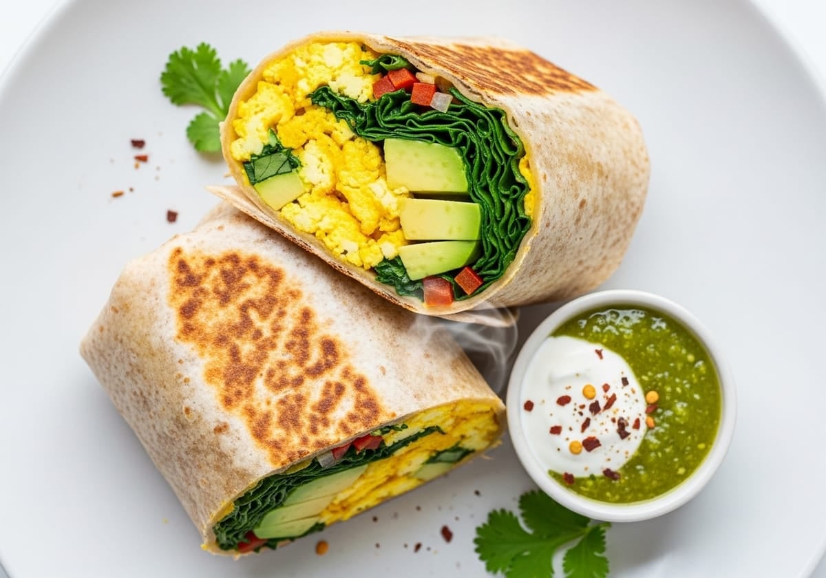 Anti-Inflammatory Breakfast Burrito - anti-inflammatory recipe