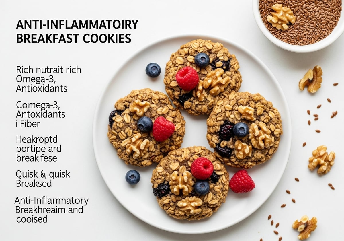 Anti-Inflammatory Breakfast Cookies - anti-inflammatory recipe