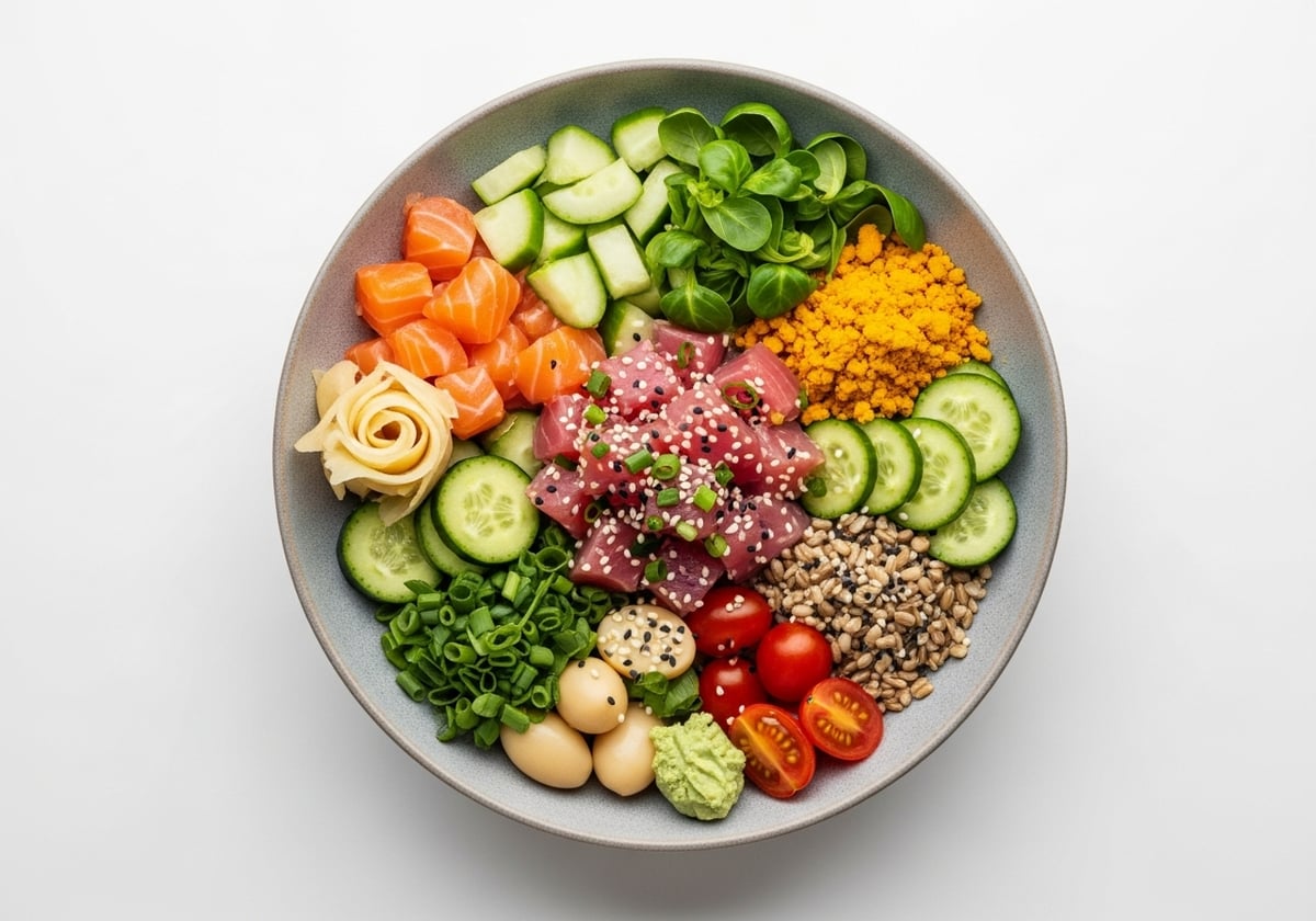 Anti-Inflammatory Tuna Poke Bowl - anti-inflammatory recipe