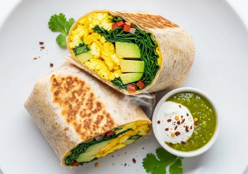 Anti-Inflammatory Breakfast Burrito - anti-inflammatory recipe