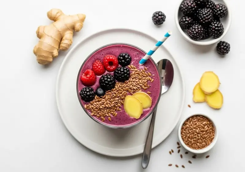 Berry Antioxidant Smoothie - anti-inflammatory recipe