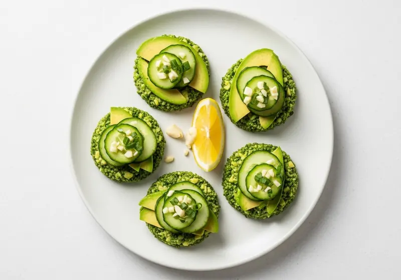 Cucumber Avocado Bites - anti-inflammatory recipe