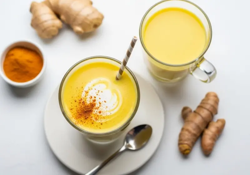 Golden Milk Latte - anti-inflammatory recipe