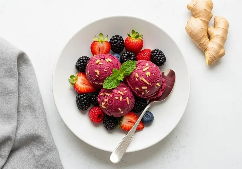 Mixed Berry Anti-Inflammatory Sorbet
