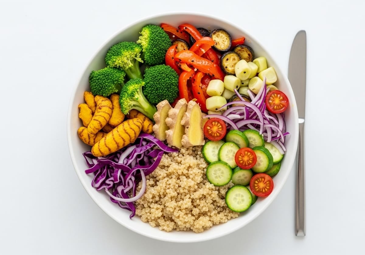 Mediterranean Quinoa Bowl - anti-inflammatory recipe