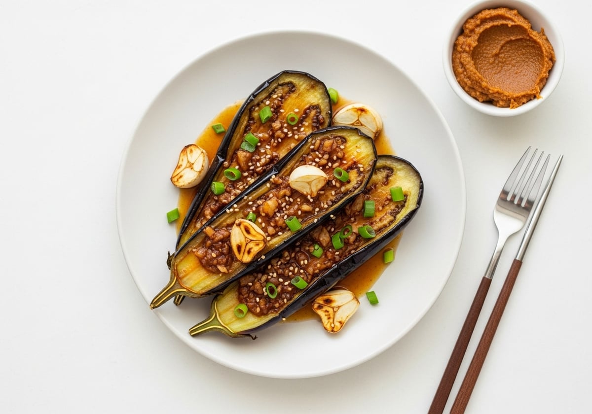 Miso Glazed Eggplant - anti-inflammatory recipe