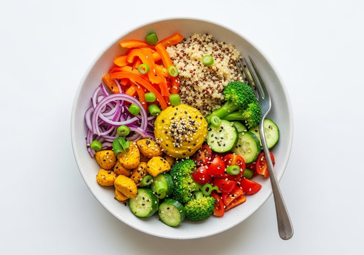 Roasted Vegetable Buddha Bowl - anti-inflammatory recipe